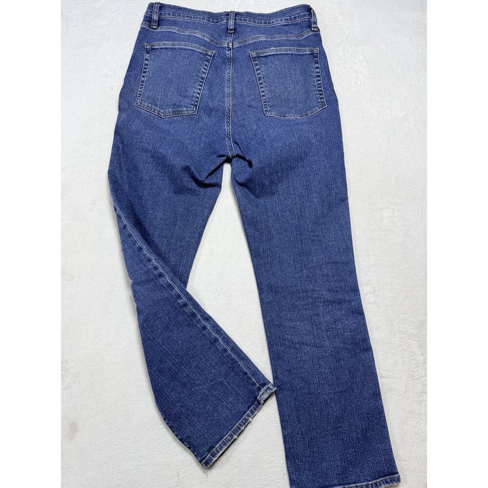 Frame Denim Women’s Blue Straight-Leg Jeans - Classic Indigo - Picture 5 of 9